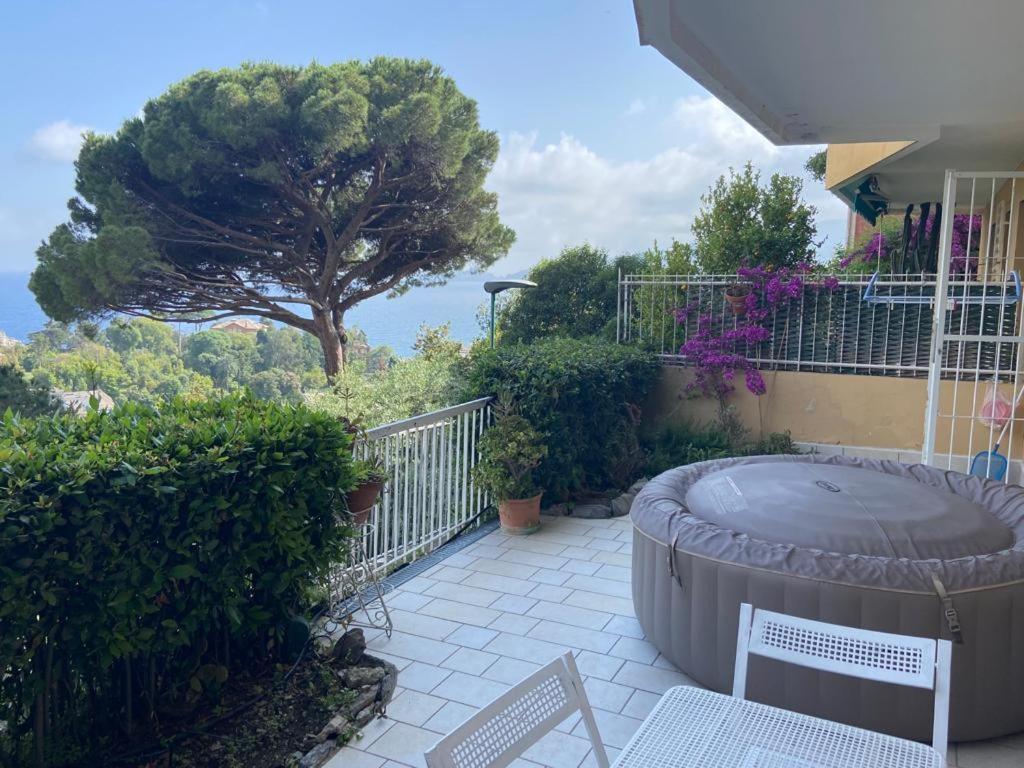 Appartamento Vista Mare Sul Golfo Del Tigullio Rapallo Exteriör bild